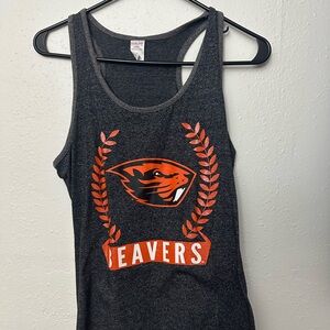 Oregon State Beavers Tank Top - Charcoal